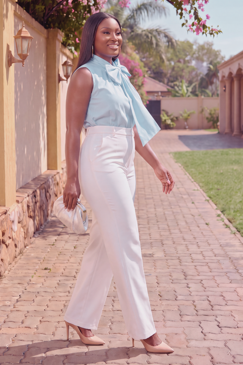 Graceful Bow Blouse