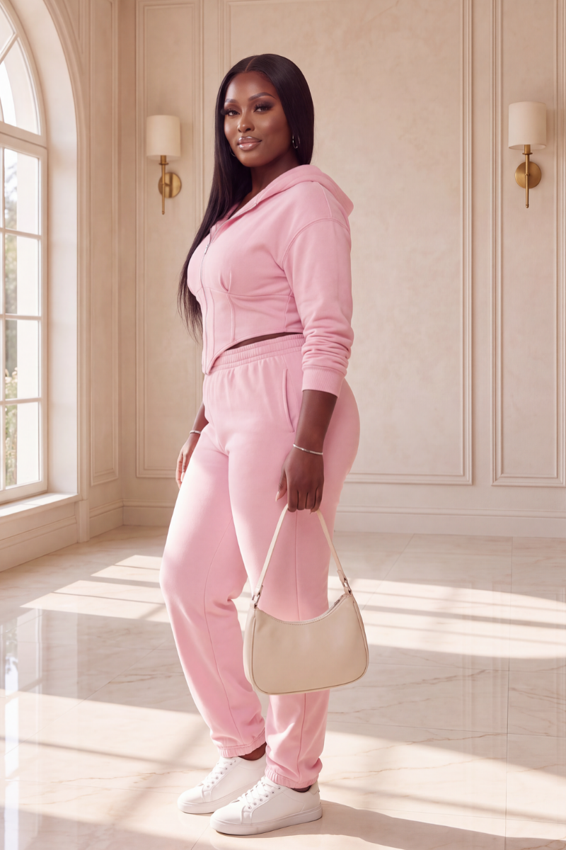 Everyday Chic Corset Jogger Set