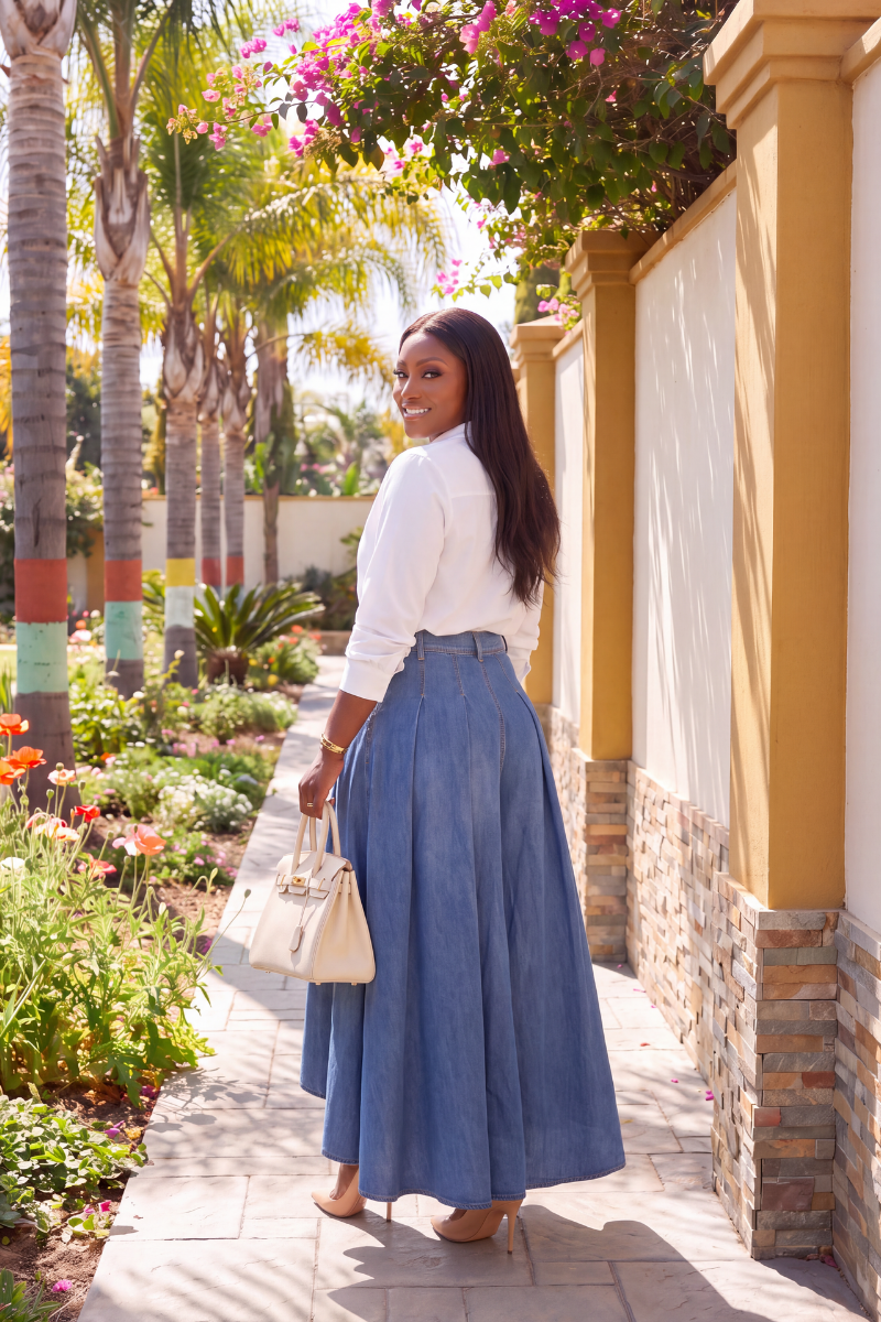 The Denim Illusion Palazzo Jeans