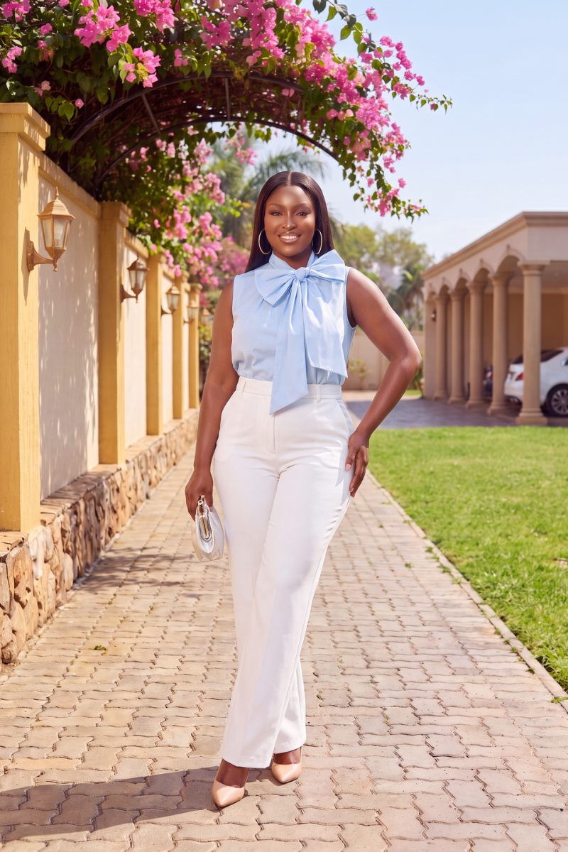 Graceful Bow Blouse