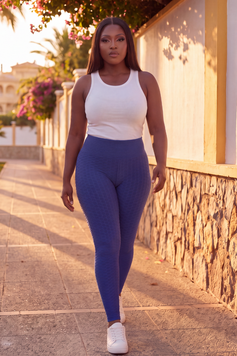 Sculpt & Move Textured Leggings