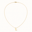 18inch Gold Alphabet/Heart Necklace