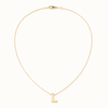 18inch Gold Alphabet/Heart Necklace