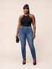Buttoned Up High-Rise Jeans.