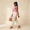 Pink Lace Flowy Tank Top