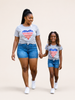 Stars & Stripes Heart Graphic T-Shirt.