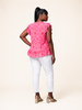 Blushing Beauty Ruffle-Sleeve Top