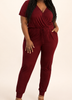 Effortless Confidence Wrap-Front Jumpsuit.