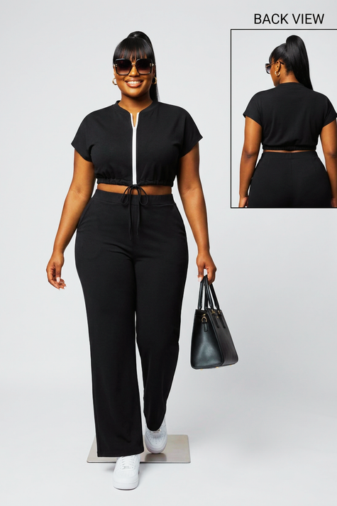 On the Move Wide-Leg Two-Piece Set