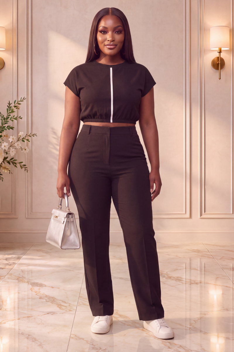 On the Move Wide-Leg Two-Piece Set