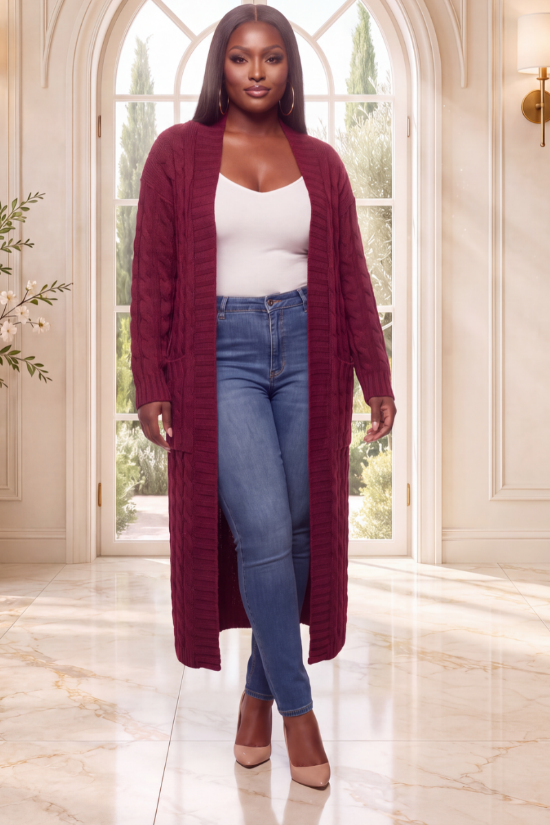 Wrapped in Comfort Maxi Cardigan
