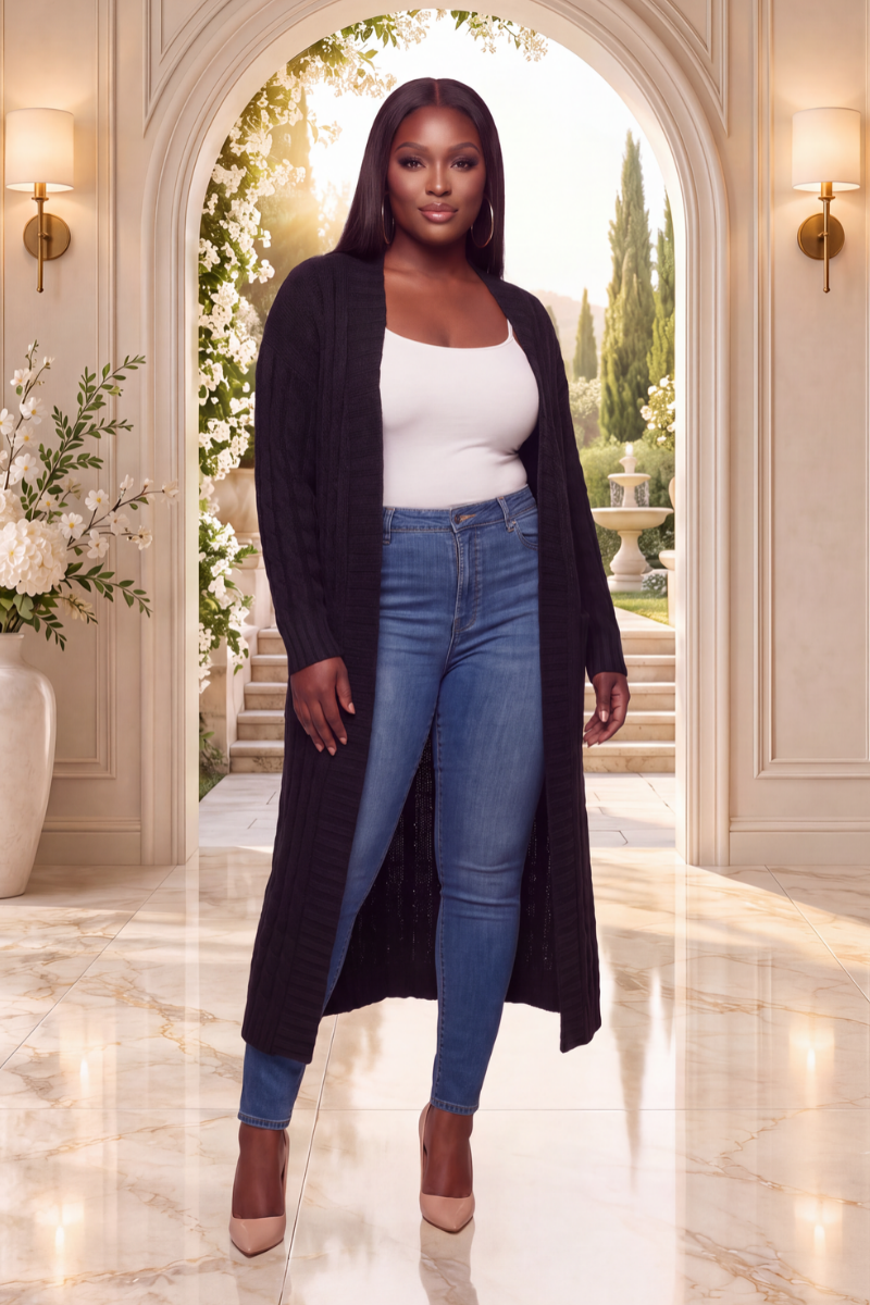 Wrapped in Comfort Maxi Cardigan