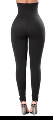 Snatched & Styled Corset-Waist Leggings.