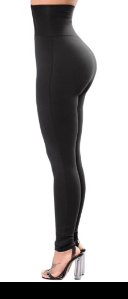 Snatched & Styled Corset-Waist Leggings.